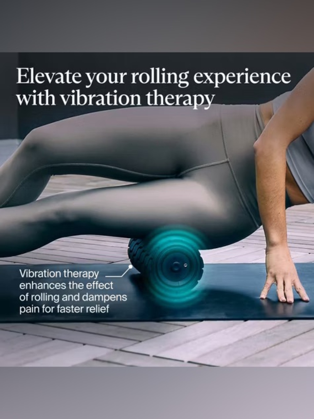 Therabody Wave Roller Vibration Therapy Foam Roller New SOLD OUT in most stores